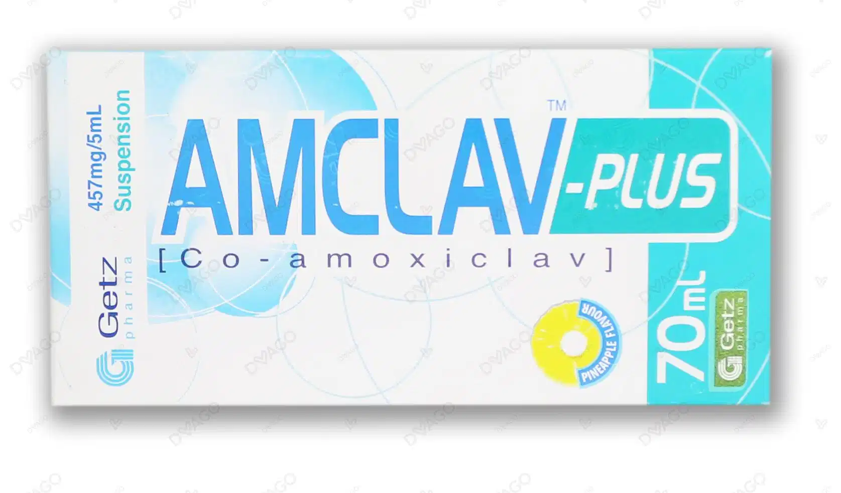 Amclav Plus Suspension 475mg/5ml